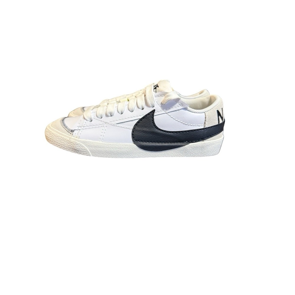 Nike Womens Blazer Shoes Low '77 Jumbo White Black White Sale - New - 10.5